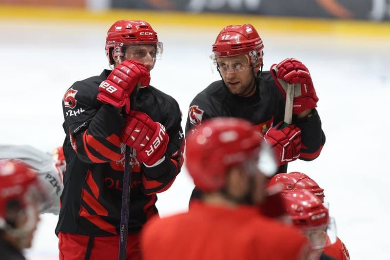 Ice Hockey. Poland national team. Training. 10.12.2023