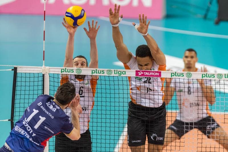Volleyball. PlusLiga. Jastrzebski Wegiel - Grupa Azoty ZAKSA Kedzierzyn-Kozle. 03.05.2023