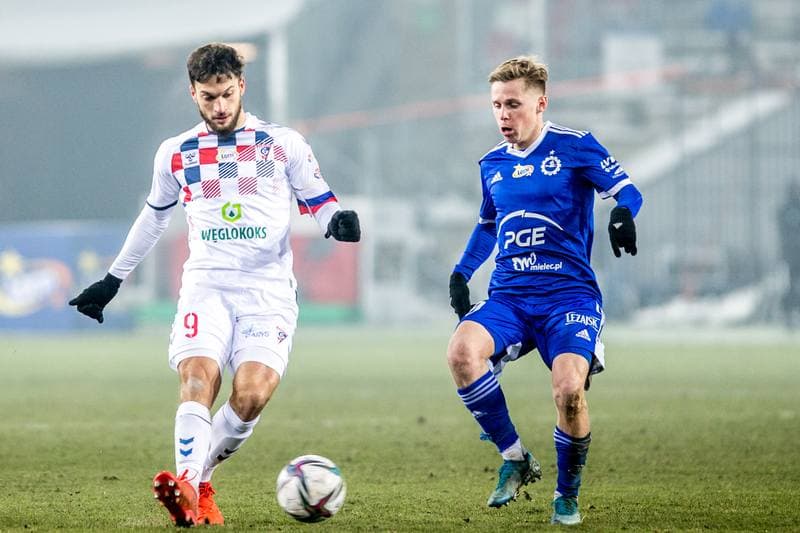 Football. PKO BP Ekstraklasa. Gornik Zabrze - Stal Mielec. 15.02.2021