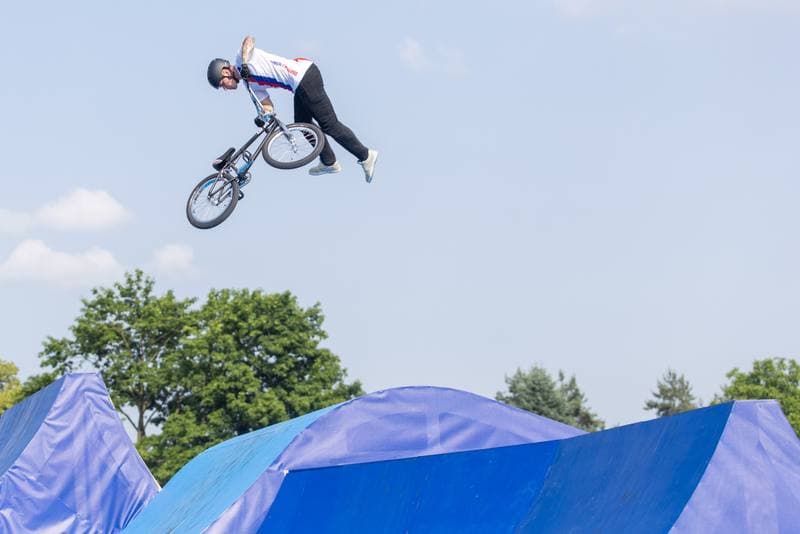 BMX. European Games 2023. Men's Park Final. 22.06.2023