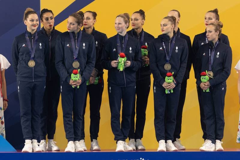 Artistic Swimming. European Games. Team Free Routine Combination. 23.06.2023