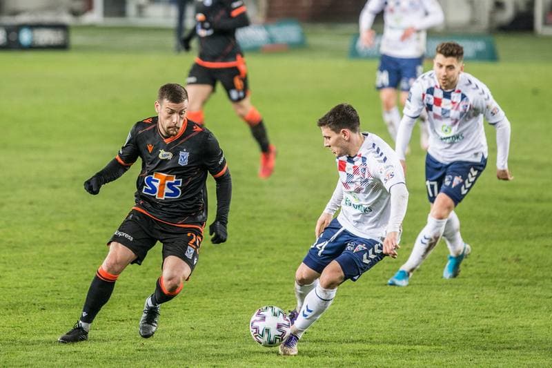 Football. PKO BP Ekstraklasa. Gornik Zabrze - Lech Poznan. 30.01.2021