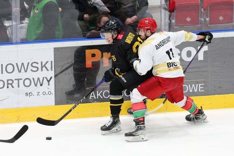 Ice Hockey. Tauron Hokej Liga. Zaglebie Sosnowiec - GKS Katowice. 21.01.2024