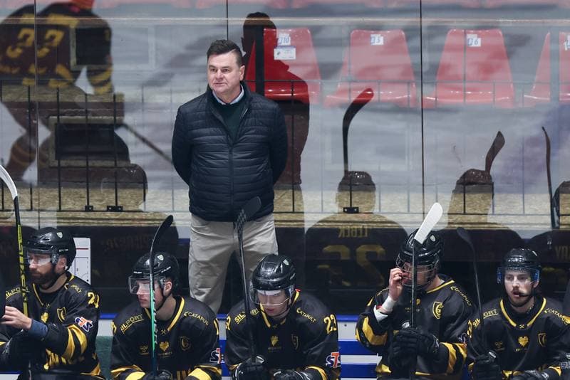 Ice Hockey. Tauron Hokej Liga. Re-Plast Unia Oswiecim - GKS Katowice. 01.02.2024