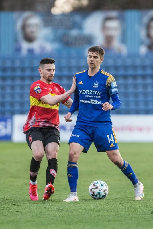 Football. III Liga. Ruch Chorzow - Sleza Wroclaw. 10.04.2021