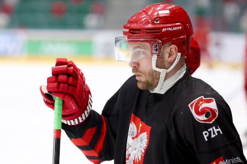 Ice Hockey. Poland national team. Training. 03.02.2024