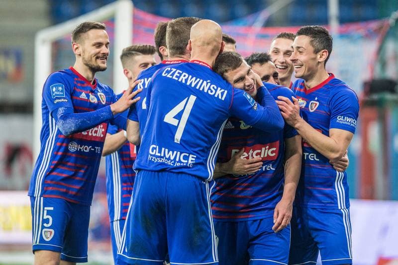 Football. PKO BP Ekstraklasa. Piast Gliwice - Gornik Zabrze. 12.04.2021