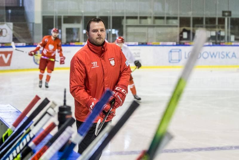 Ice Hockey. Poland national team. Training. 15.04.2021