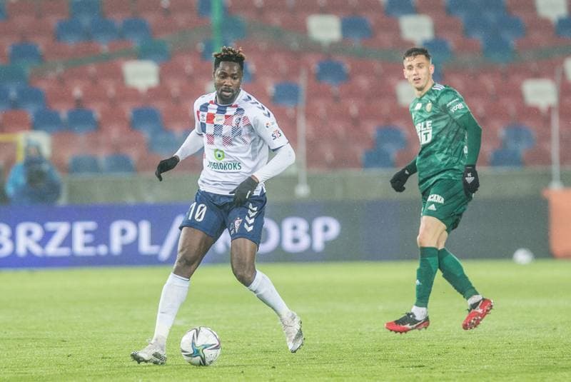 Football. PKO BP Ekstraklasa. Gornik Zabrze - Slask Wroclaw. 16.04.2021