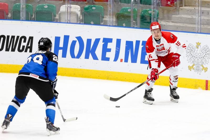 Ice Hockey. Men's Olympic Ice Hockey Qualifiers. Poland - Estonia. 08.02.2024