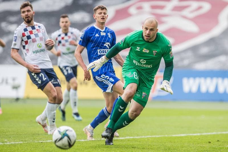 Football. PKO BP Ekstraklasa. Gornik Zabrze - Wisla Plock. 24.04.2021