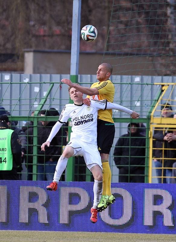 Football. I Liga. GKS Katowice - Arka Gdynia. 06.03.2016