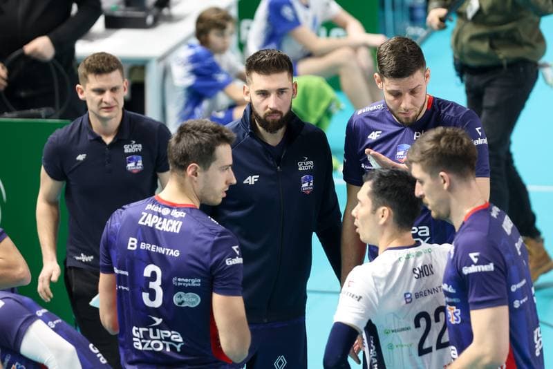 Volleyball. PlusLiga. GKS Katowice - Grupa Azoty ZAKSA Kedzierzyn-Kozle. 10.02.2024