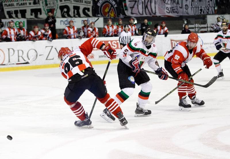 Ice Hockey. Tauron Hokej Liga. GKS Tychy - Comarch Cracovia. 24.03.2016