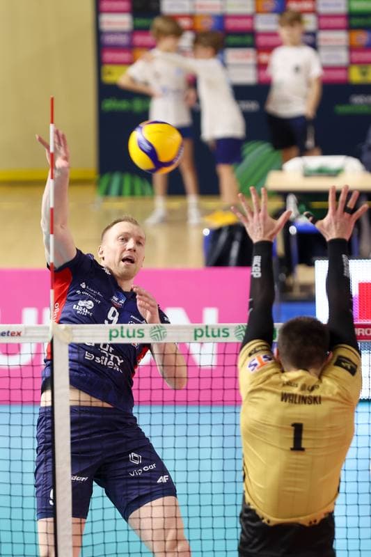Volleyball. PlusLiga. GKS Katowice - Grupa Azoty ZAKSA Kedzierzyn-Kozle. 10.02.2024