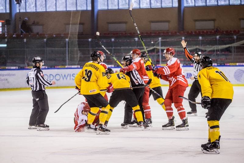 Ice Hockey. Three Seas Tournament. Poland - Lithuania. 19.04.2021
