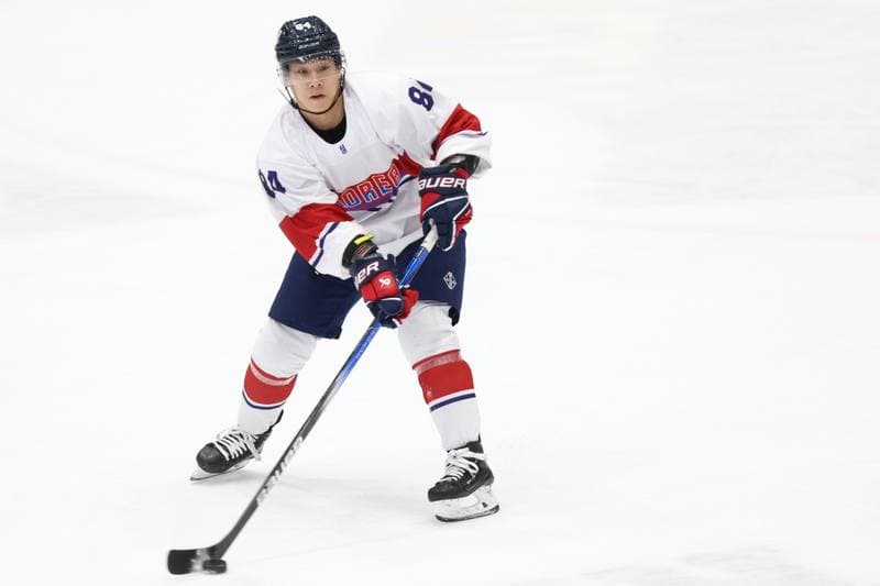 Ice Hockey. Olympic Qualification. Korea - Poland. 11.02.2024