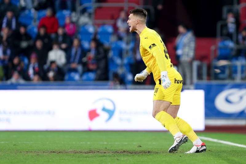 Football. Fortuna:Liga. Banik Ostrava - Viktoria Plzen. 13.02.2024