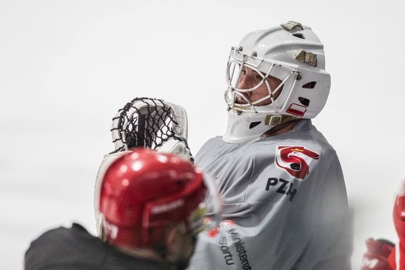 Ice Hockey. Poland national team. Training. 06.05.2021