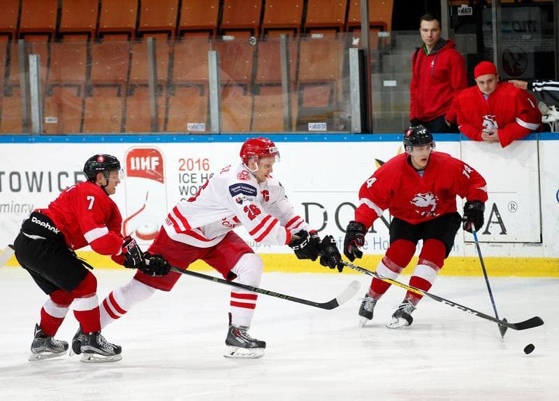 Ice Hockey. International Friendly Match. Poland - Lithuania. 14.04.2016