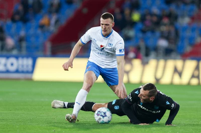 Football. Fortuna:Liga. Banik Ostrava - Viktoria Plzen. 13.02.2024