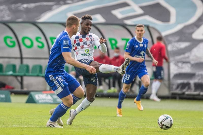 Football. PKO BP Ekstraklasa. Gornik Zabrze - Wisla Plock. 24.04.2021