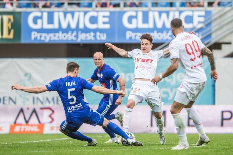 Football. PKO BP Ekstraklasa. Piast Gliwice - Wisla Krakow. 16.05.2021
