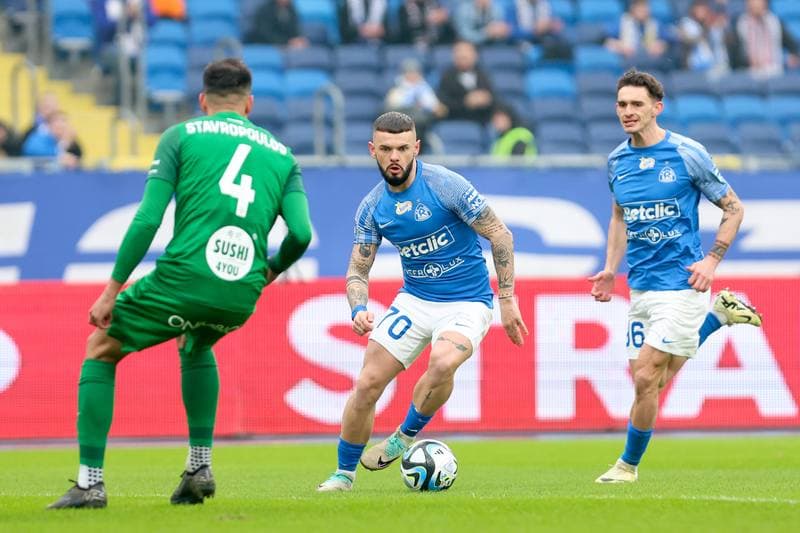 Football. PKO BP Ekstraklasa. Ruch Chorzow - Warta Poznan. 17.02.2024