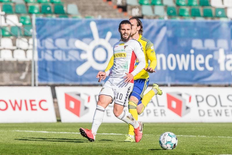 Football. Fortuna I Liga. Zaglebie Sosnowiec - Arka Gdynia. 28.04.2021