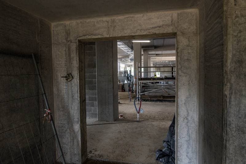 Football. Zaglebiowski Park Sportowy. Construction. 09.06.2021