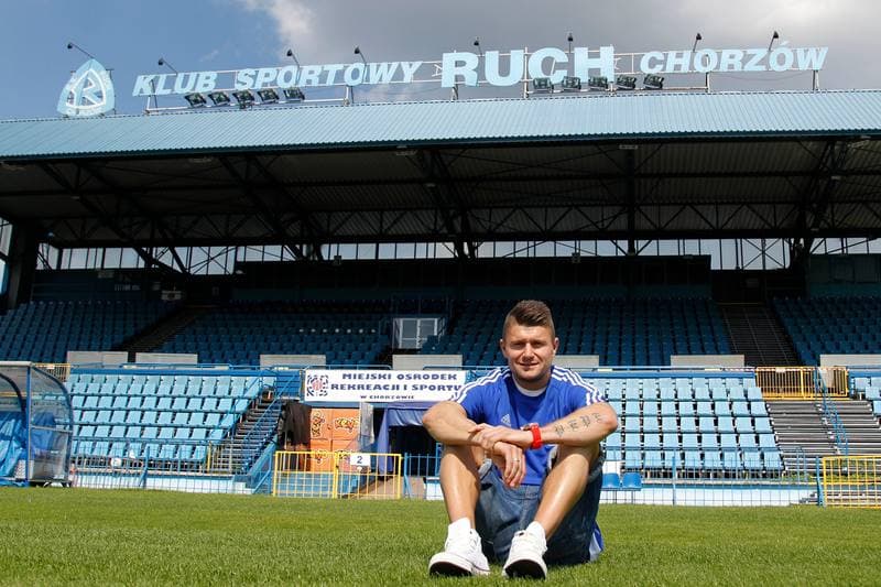 Football. Ruch Chorzow. Press Conference. 05.07.2016