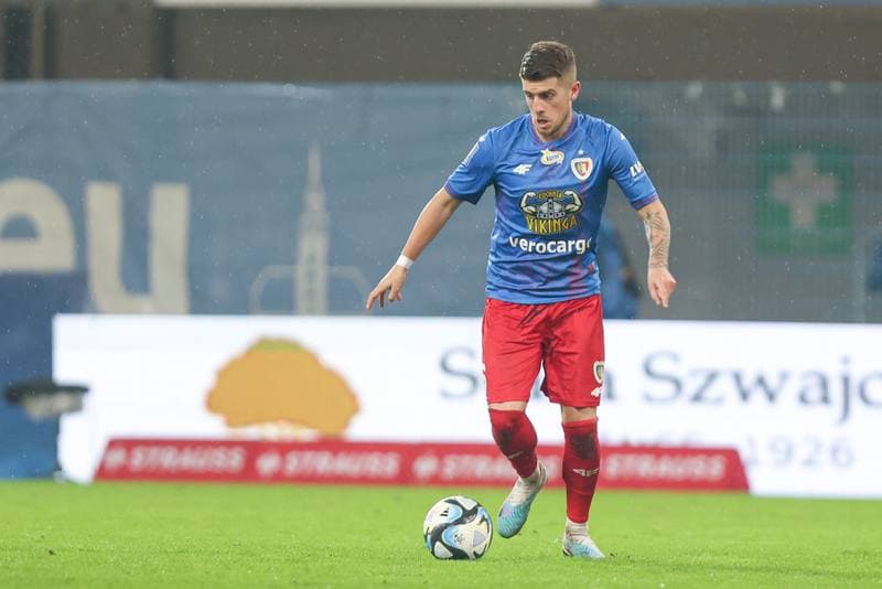 Football. PKO BP Ekstraklasa. Piast Gliwice - Cracovia Krakow. 23.02.2024
