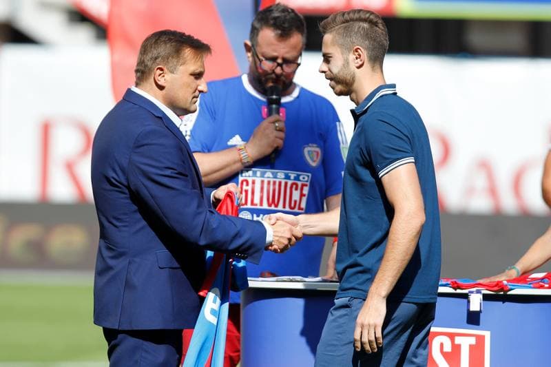Football. Piast Gliwice. Team Presentation. 06.07.2016