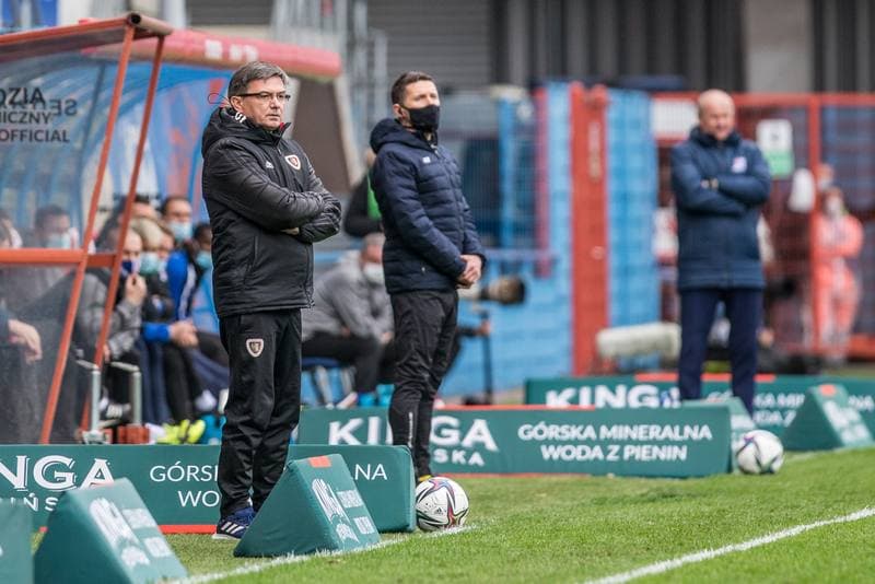 Football. PKO BP Ekstraklasa. Piast Gliwice - Podbeskidzie Bielsko-Biala. 03.05.2021