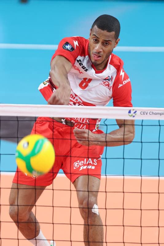 Volleyball. CEV Champions League. Jastrzebski Wegiel - Gas Sales Daiko Piacenza. 28.02.2024