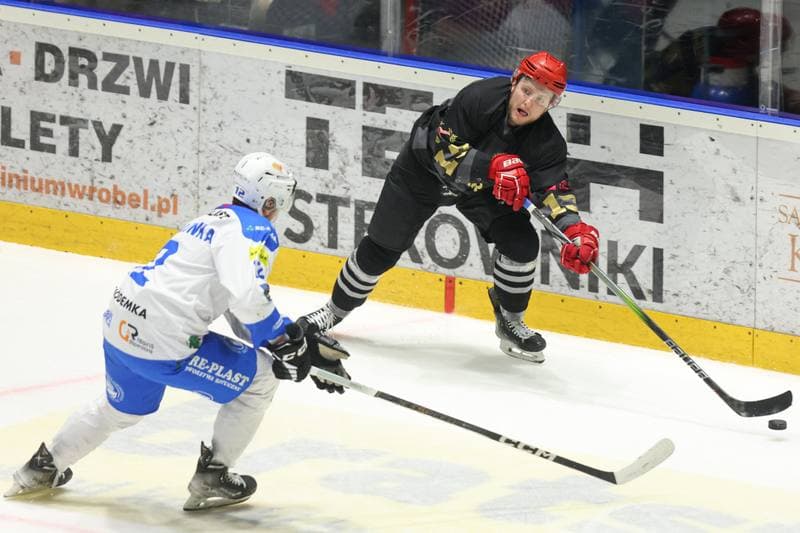 Ice Hockey. Tauron Hokej Liga. Re-Plast Unia Oswiecim - Comarch Cracovia. 01.03.2024