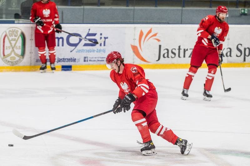 Ice Hockey. Poland national team. Training. 06.05.2021
