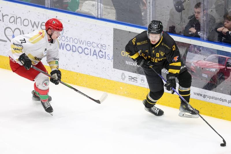 Ice Hockey. Tauron Hokej Liga. Zaglebie Sosnowiec - GKS Katowice. 06.03.2024