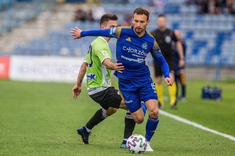 Football. III Liga. Ruch Chorzow - ROW 1964 Rybnik. 15.05.2021