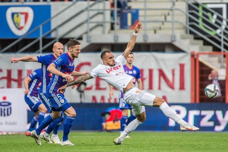 Football. PKO BP Ekstraklasa. Piast Gliwice - Wisla Krakow. 16.05.2021