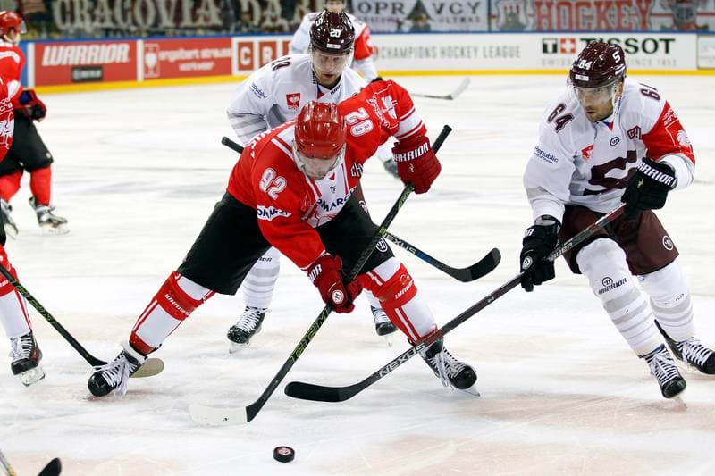 Ice Hockey. Champions Hockey League. Comarch Cracovia Krakow - Sparta Praha. 17.08.2016