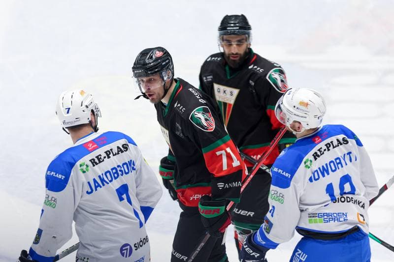 Ice Hockey. Tauron Hokej Liga. Re-Plast Unia Oswiecim - GKS Tychy. 18.03.2024