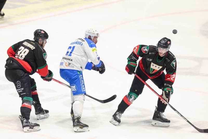 Ice Hockey. Tauron Hokej Liga. Re-Plast Unia Oswiecim - GKS Tychy. 24.03.2024