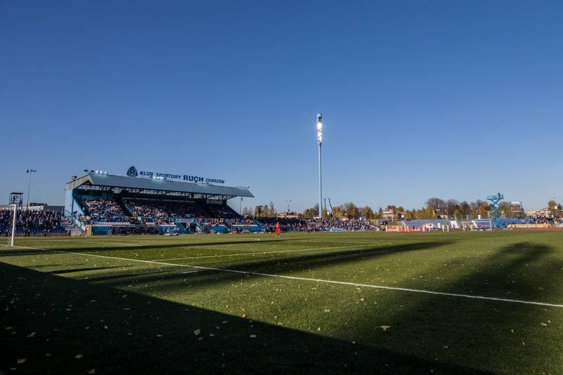 Football. eWinner II liga. Ruch Chorzow - Olimpia Elblag. 30.10.2021