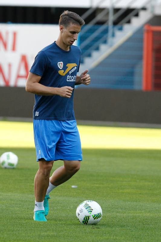 Football. Piast Gliwice. Training. 08.09.2016