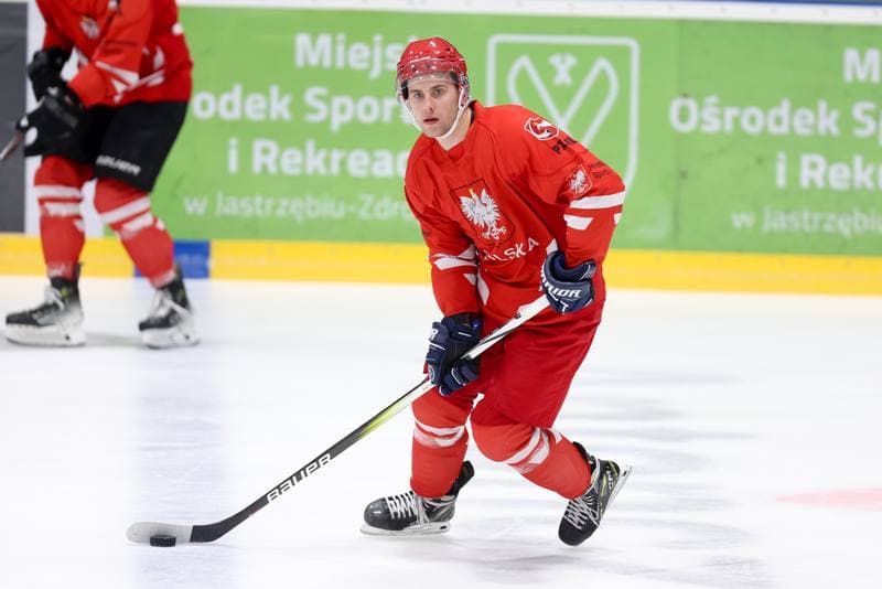 Ice Hockey. Poland national team. Training. 02.04.2024