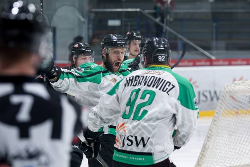 Ice Hockey. Tauron Hokej Liga. JKH GKS Jastrzebie - GKS Tychy. 04.04.2024