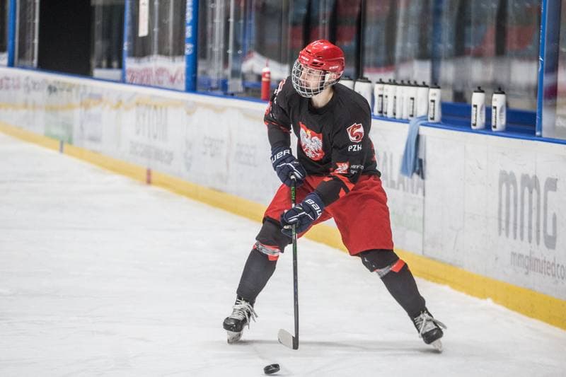 Ice Hockey. Poland national team. Training. 13.12.2021