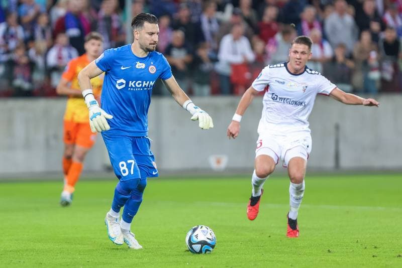 Football. PKO BP Ekstraklasa. Gornik Zabrze - Zaglebie Lubin. 02.10.2023