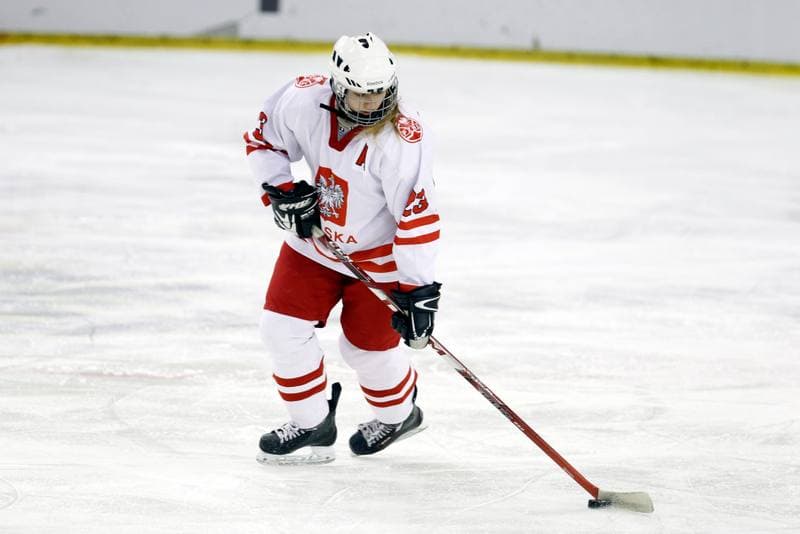 Ice Hockey. U18 Women's World Championship. Poland - Denmark. 08.01.2017